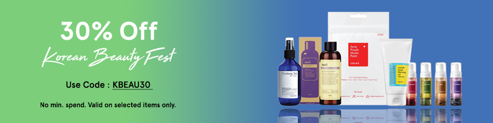 zalora.com.my - 30% OFF on Korea Beauty Fest