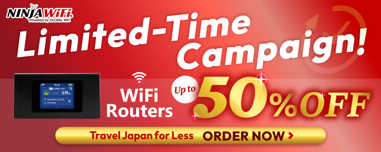 Ninja WiFi Infinite Unlimited plan 4G&5G: 50% OFF
