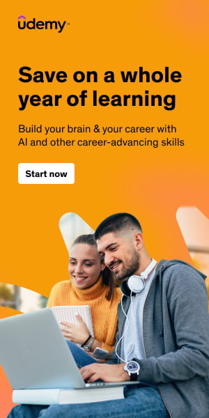 Udemy Courses Starting at $9.99