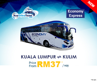 Economy Express offers bus between Kuala Lumpur and Kulim