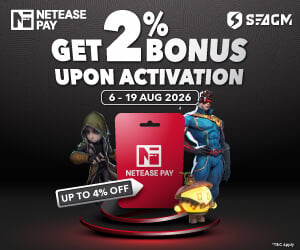 NetEase Pay Gift Card 2% Bonus August Promotion