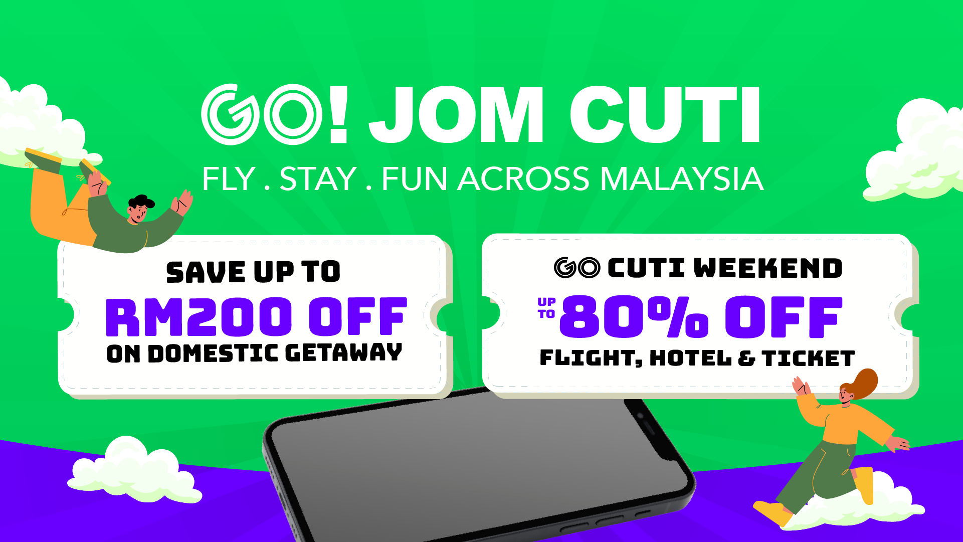 Save Up To RM200 and Up To 80% OFF for Malaysia Hotel & Flight Deals